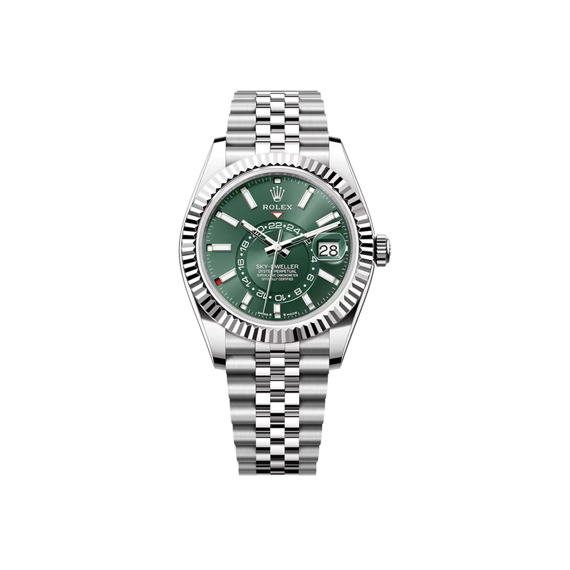 Rolex Sky-Dweller 336934 - Green Dial | Jubilee Bracelet