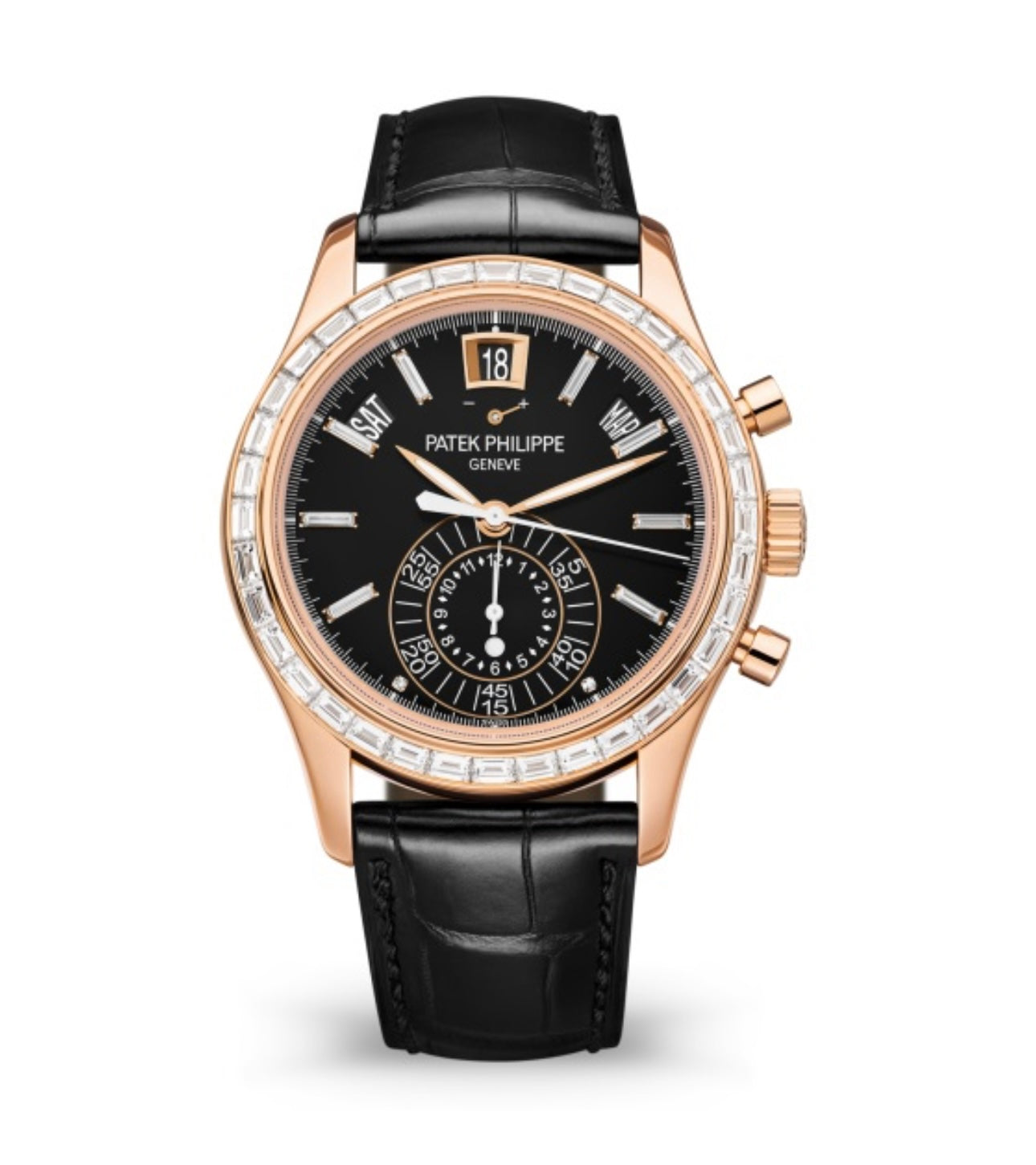 Patek Philippe 5961R Grand Complications Chronograph Perpetual Calendar 'Black Dial'