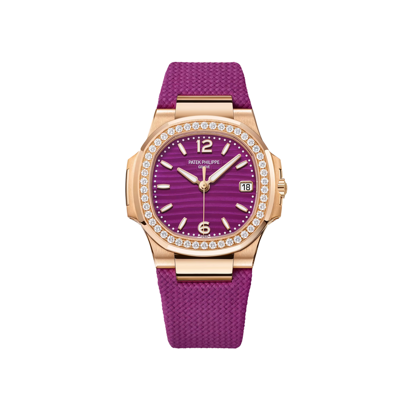 Patek Philippe Nautilus 7010R-013 Purple Dial & Strap