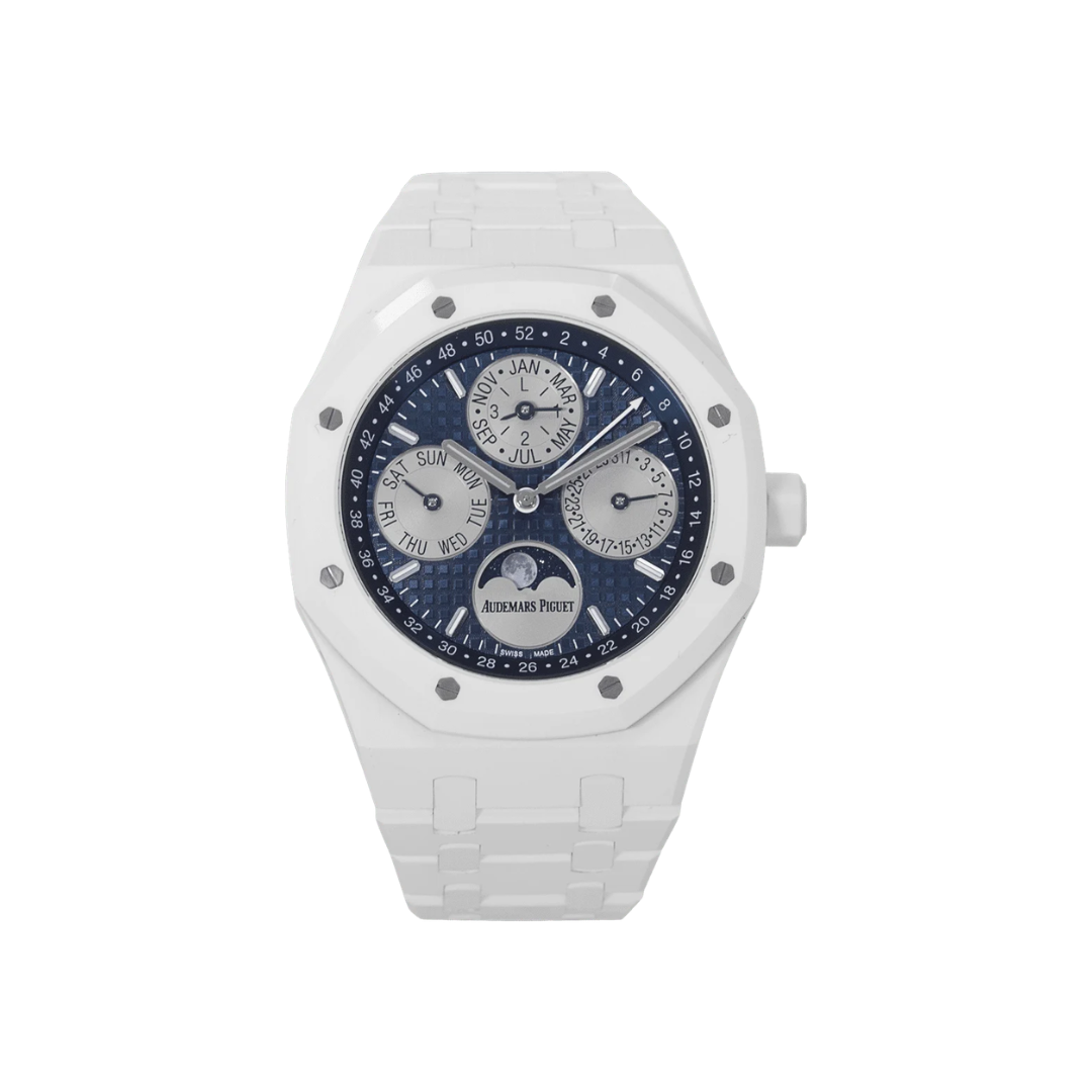 Audemars Piguet Royal Oak 26579CB Perpetual Calendar White Ceramic