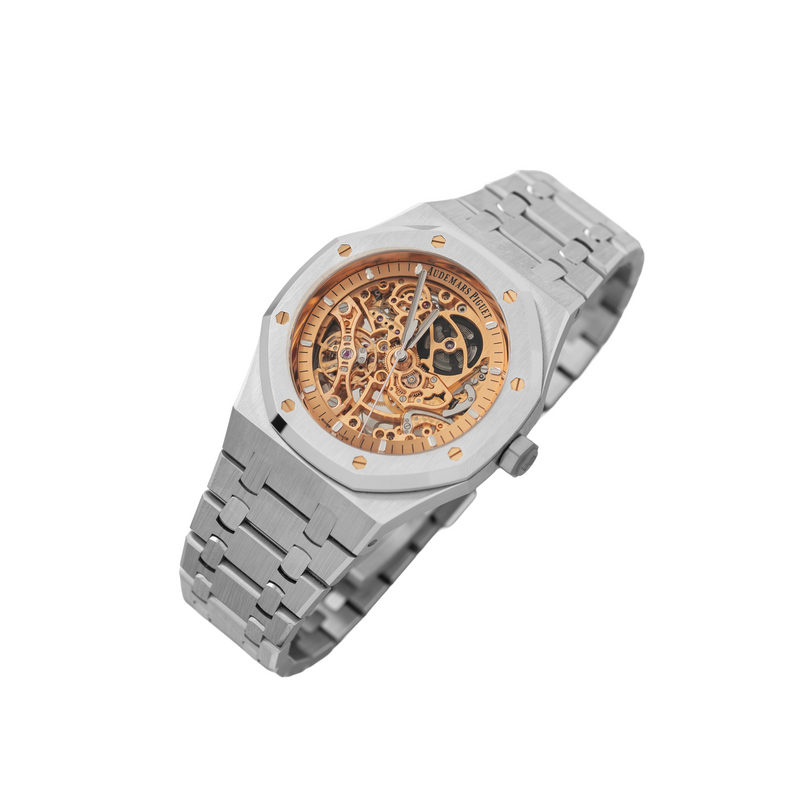 Audemars Piguet Royal Oak Double-Balance Wheel 15407ST Salmon Dial