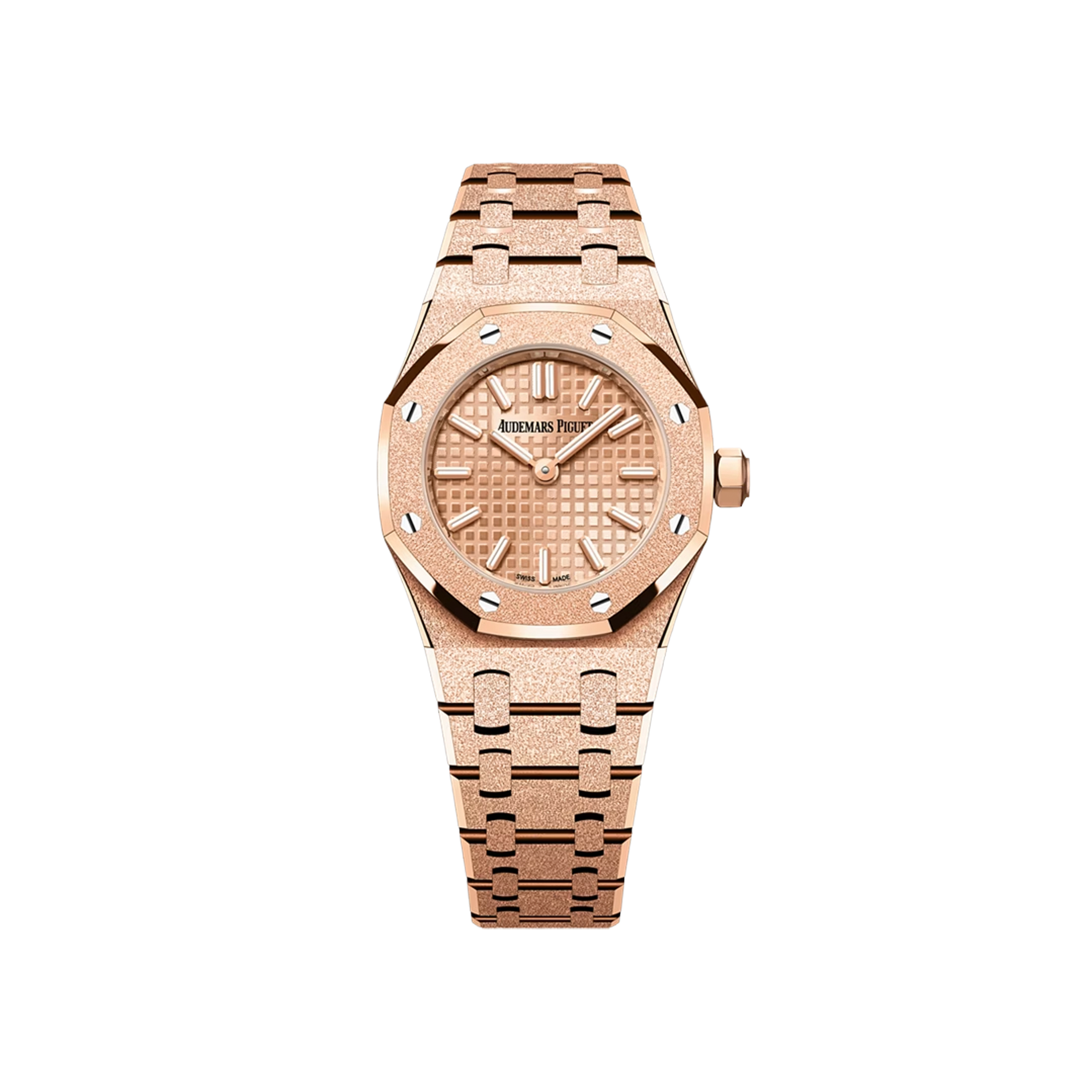 Audemars Piguet Mini Royal Oak 67630OR Frosted Rose Gold - 23mm