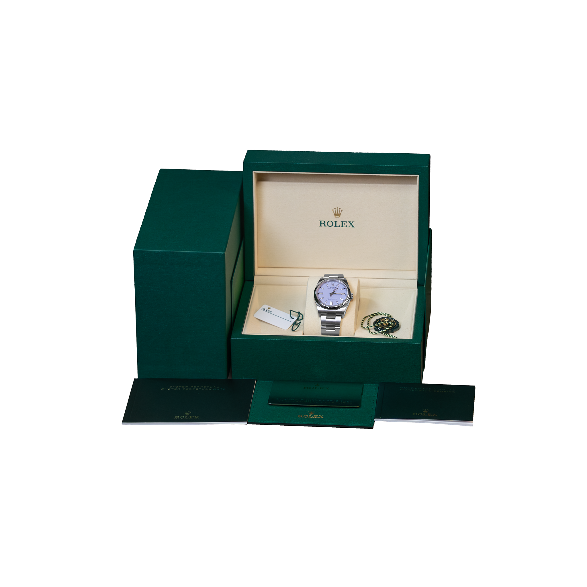 Rolex Oyster Perpetual 36 126000 - Lavender Dial - 36mm