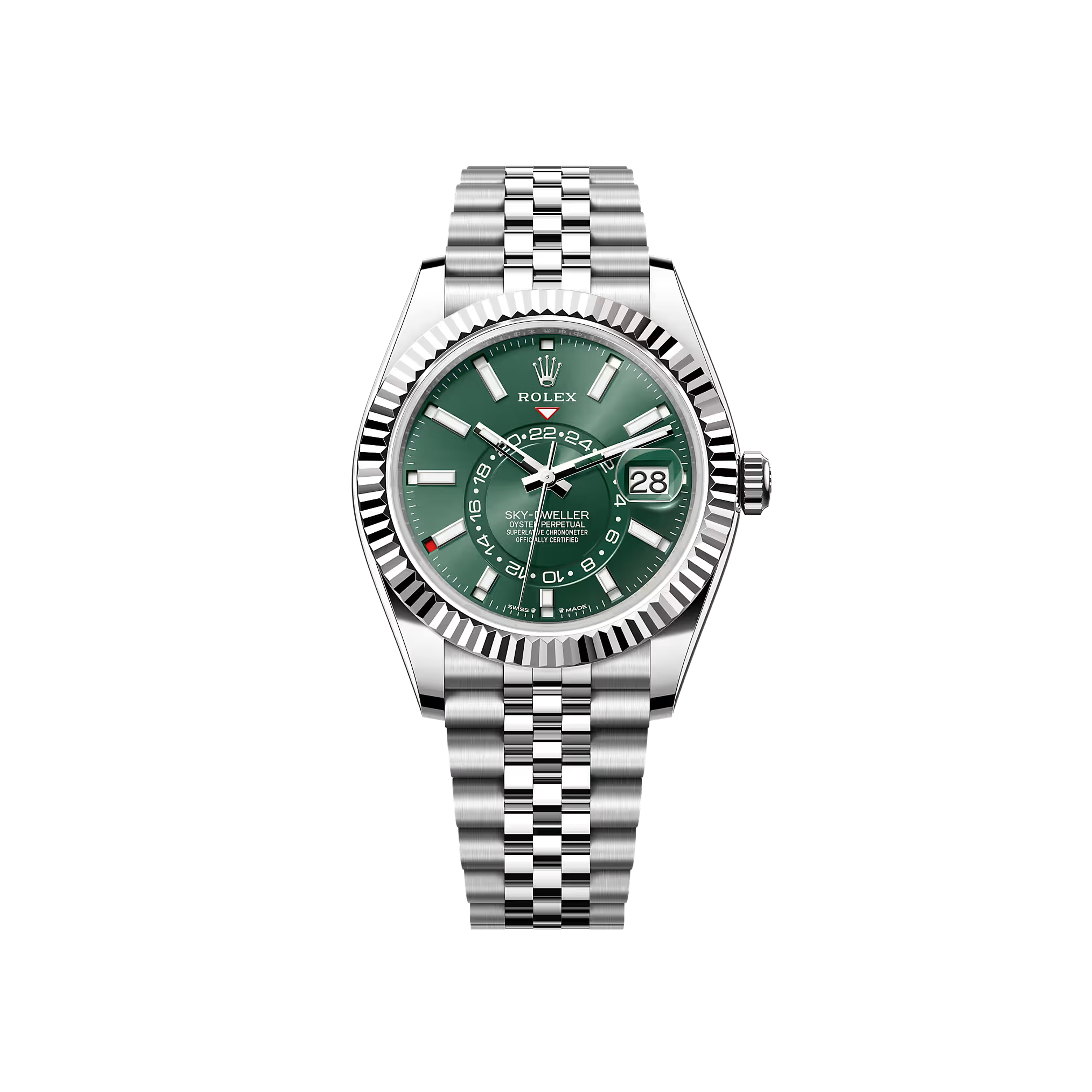 Rolex Sky-Dweller 336934 Mint Green Dial/Jubilee - 42mm