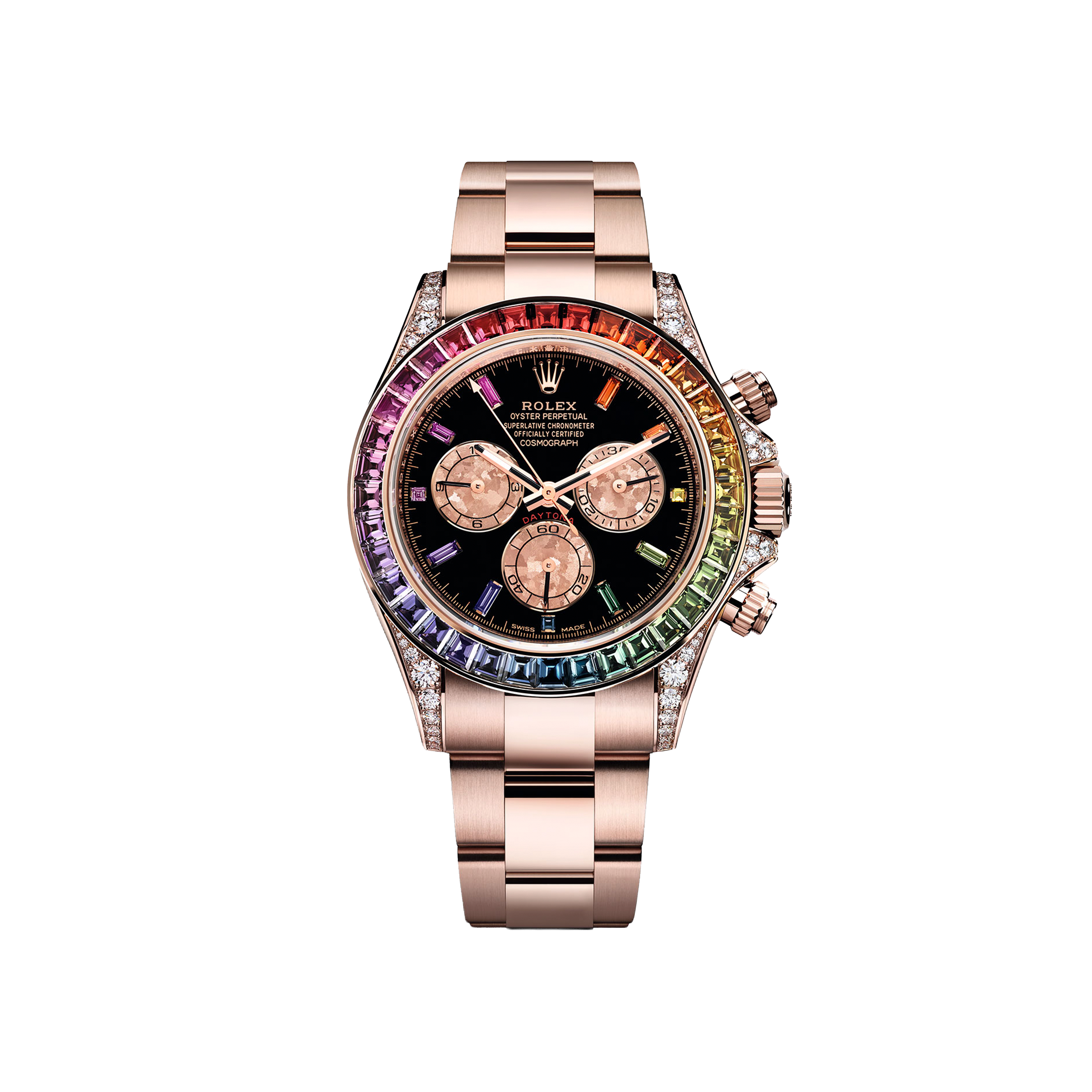 Rolex Daytona 116595RBOW 'Rainbow' Rose Gold 40mm
