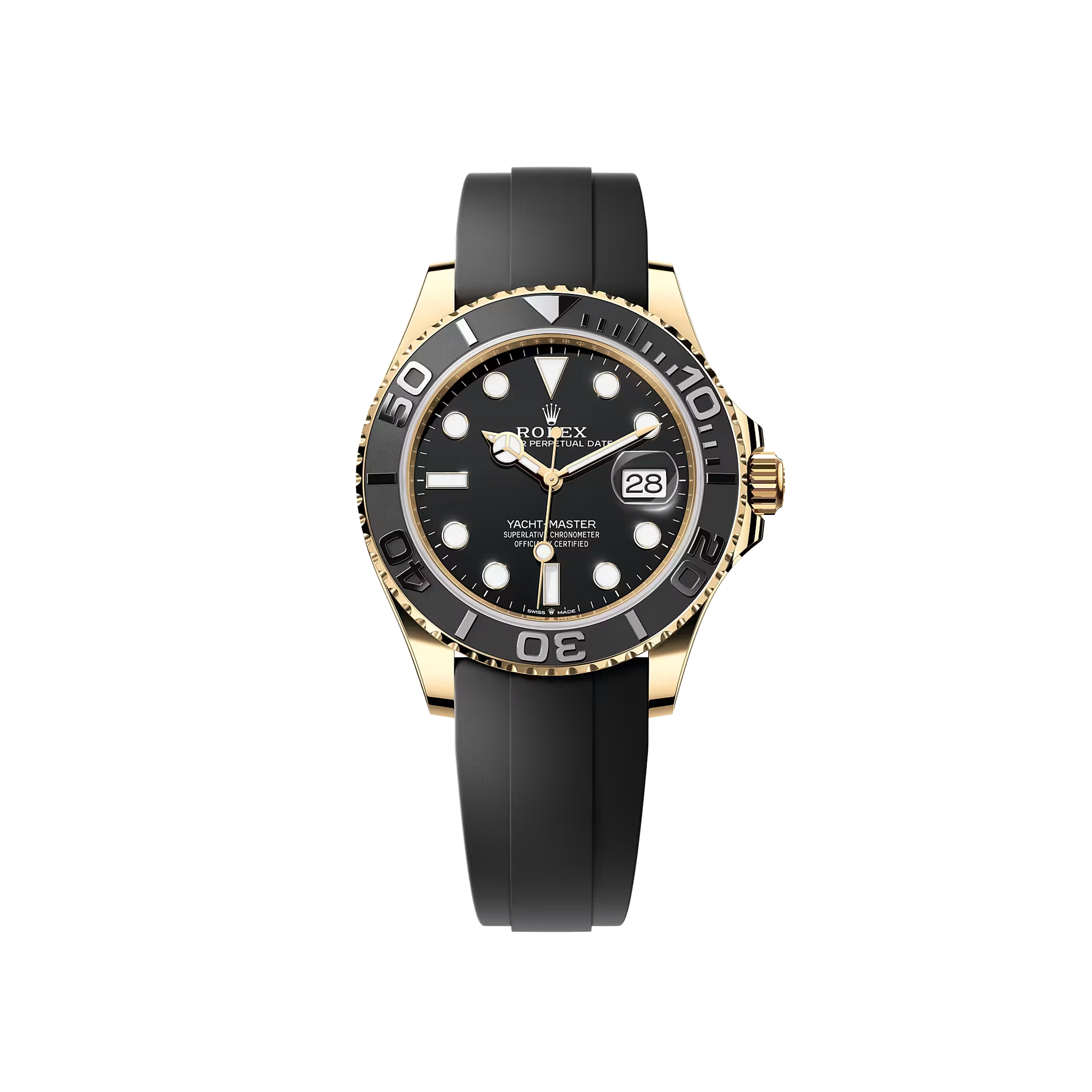 Rolex Yachtmaster 42 226658 - Yellow Gold Oysterflex - 42mm