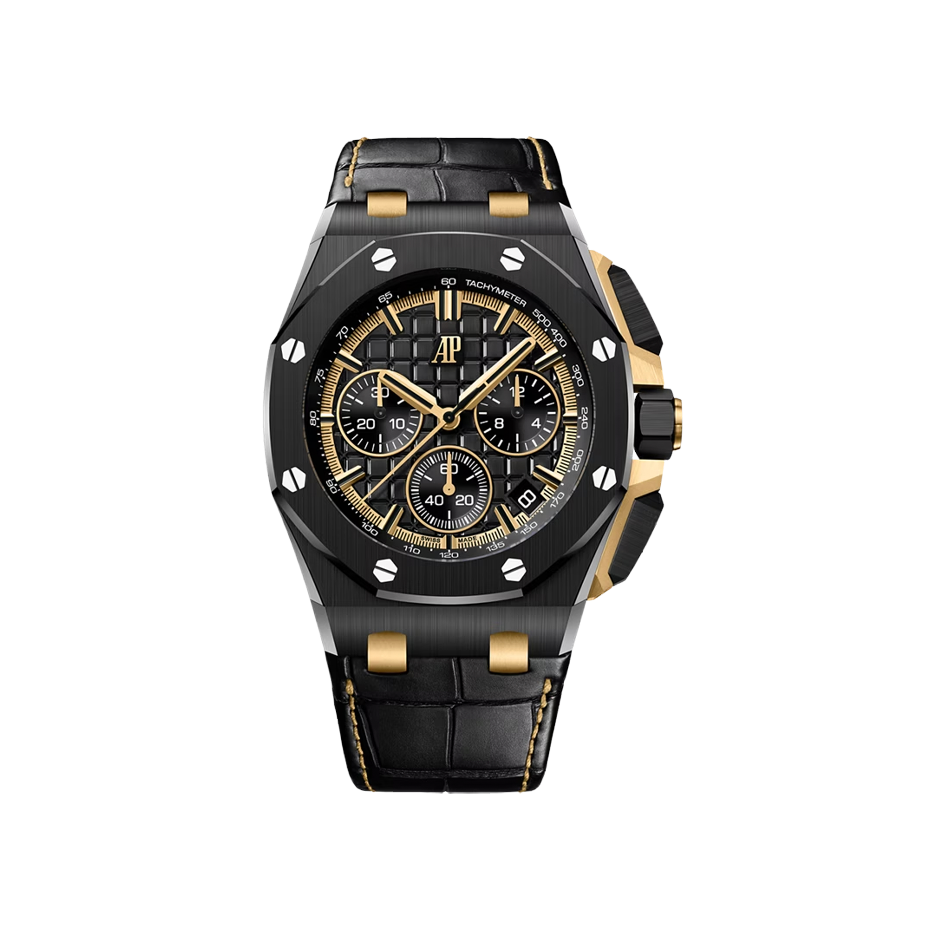 Audemars Piguet Royal Oak Offshore - Selfwinding Chronograph 26420CE.OO.A127CR.01 Black Ceramic/Yellow Gold
