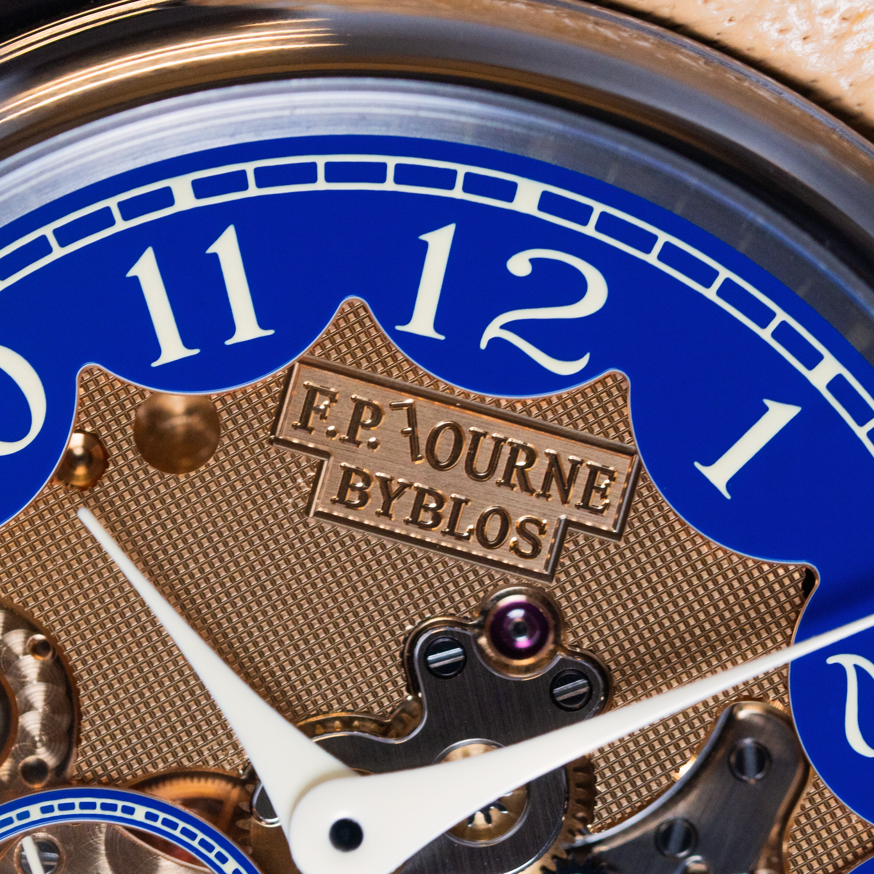 F.P. Journe Chronomètre Bleu Byblos Ref. CB Byblos