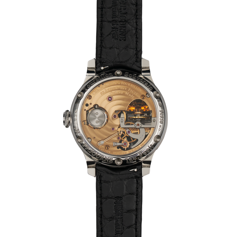 F.P. Journe Tourbillon Souverain Black Label - Ref. TV Calibre 1519