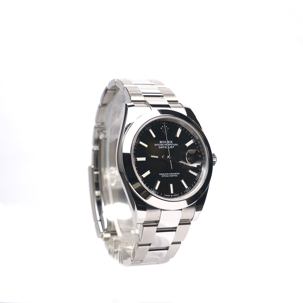 Rolex Datejust 41 Black Dial 126300