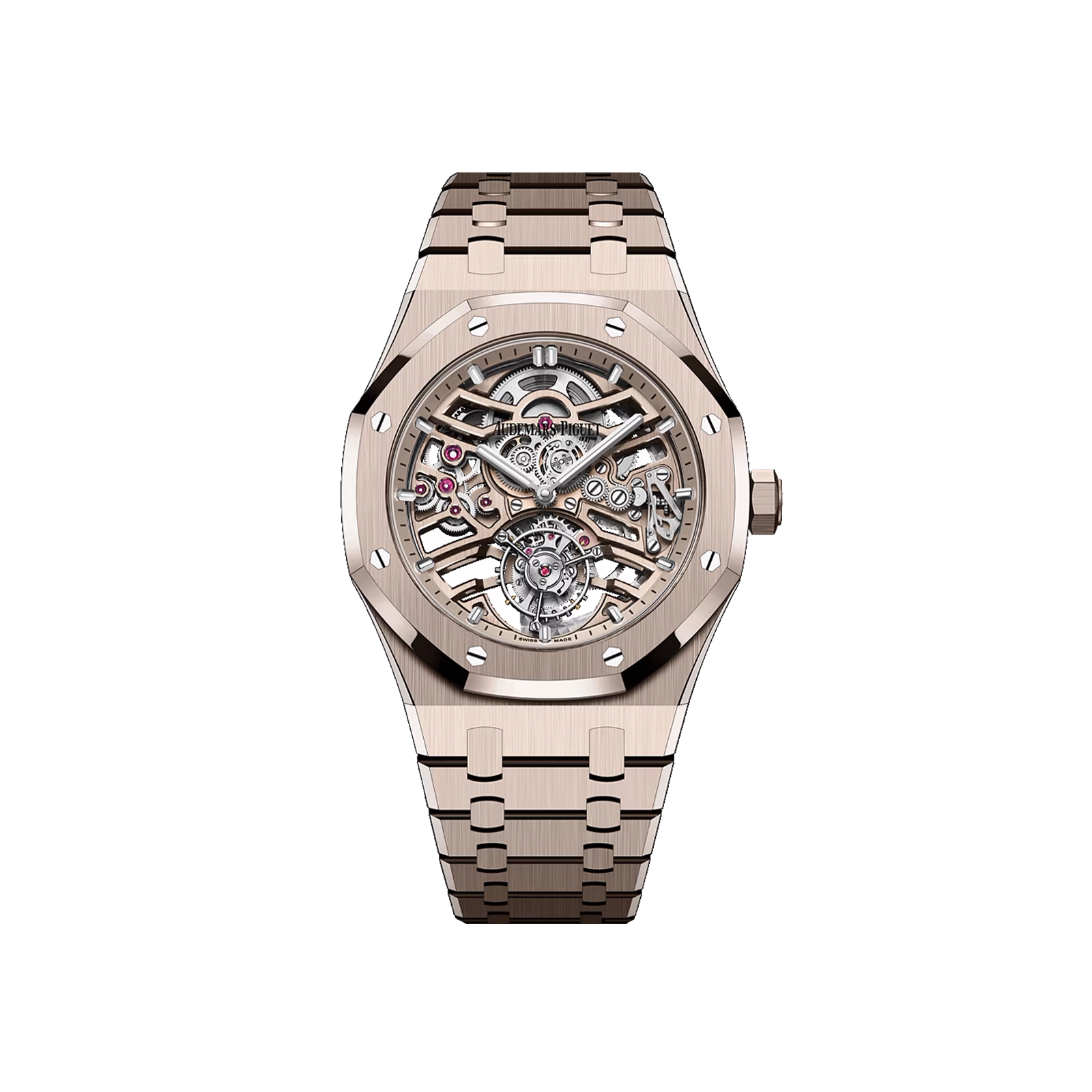 Audemars Piguet Sand Gold Royal Oak 26735SG Selfwinding Flying Tourbillon Openworked