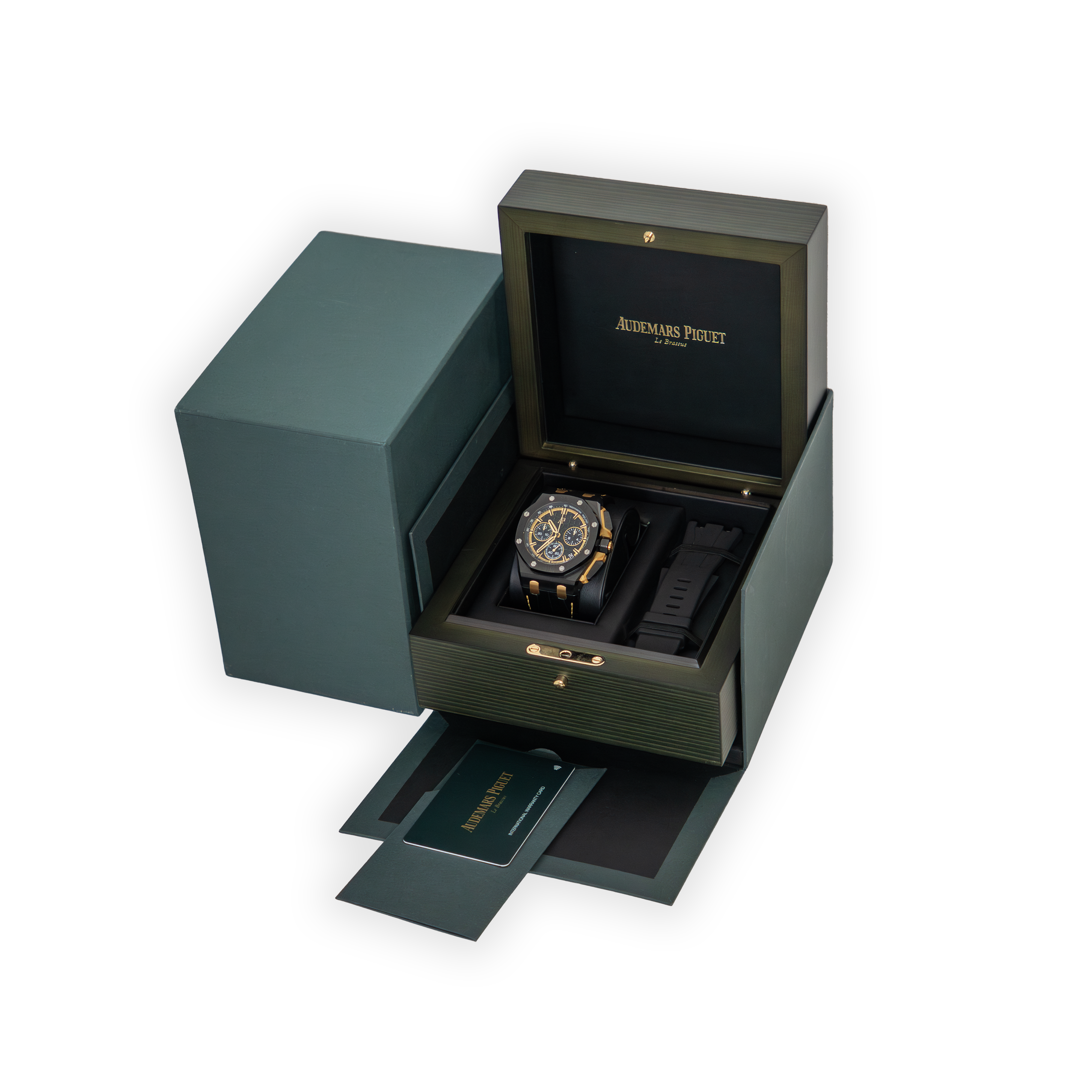 Audemars Piguet Royal Oak Offshore - Selfwinding Chronograph 26420CE.OO.A127CR.01 Black Ceramic/Yellow Gold