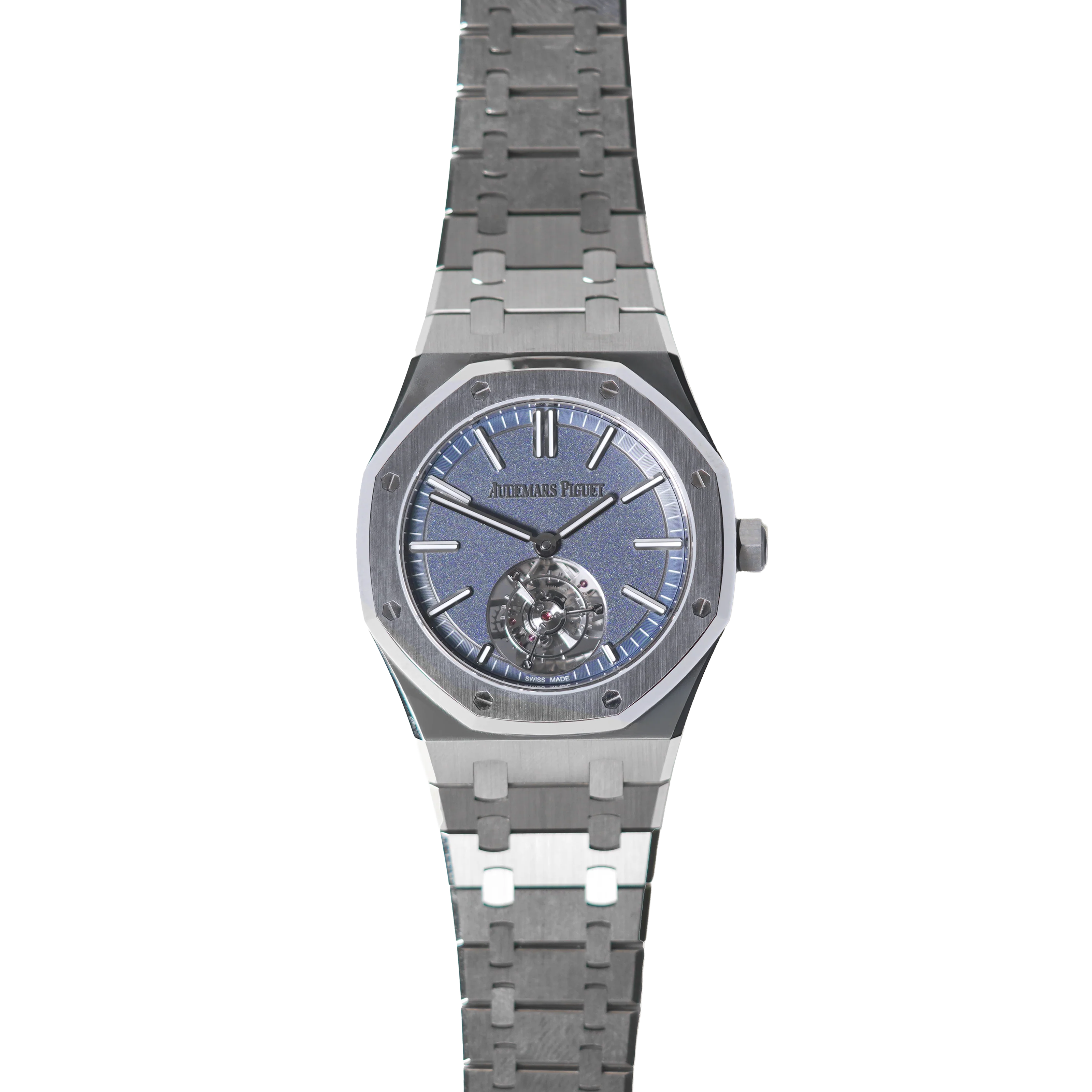 Audemars Piguet Royal Oak Tourbillon 26730TI Titanium/Blue Dial - 41mm
