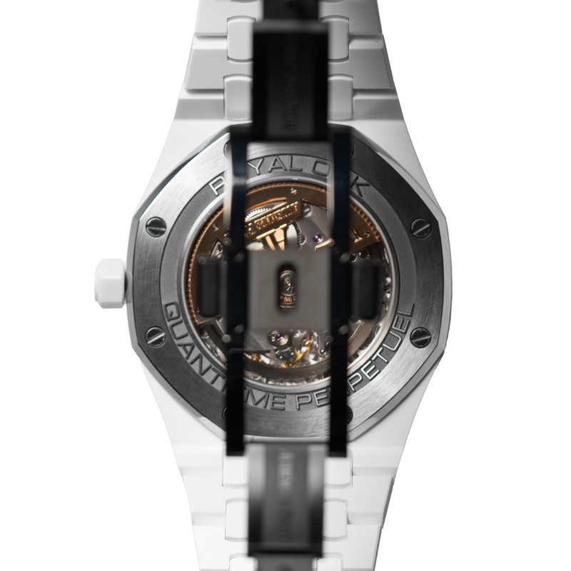 Audemars Piguet Royal Oak 26579CB Perpetual Calendar White Ceramic