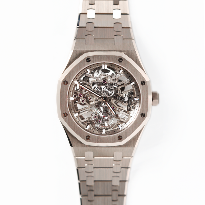 Audemars Piguet Sand Gold Royal Oak 26735SG Selfwinding Flying Tourbillon Openworked (01)