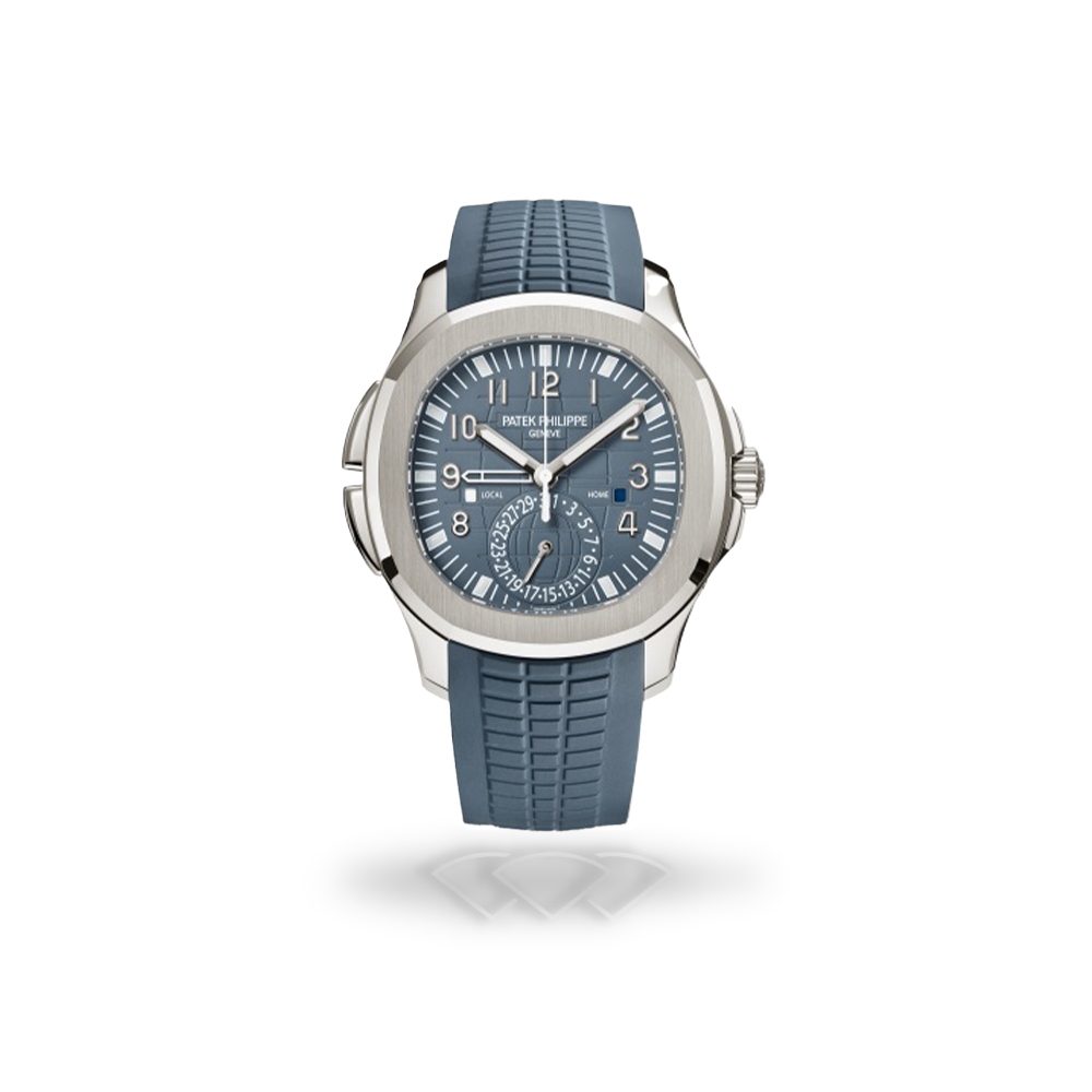 Patek Philippe 5164G Aquanaut Travel Time in White Gold 'Slate Gray Dial'