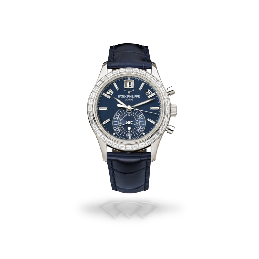 Patek Philippe 5961P Grand Complications Flyback Chronograph Annual Calendar 'Blue Dial'