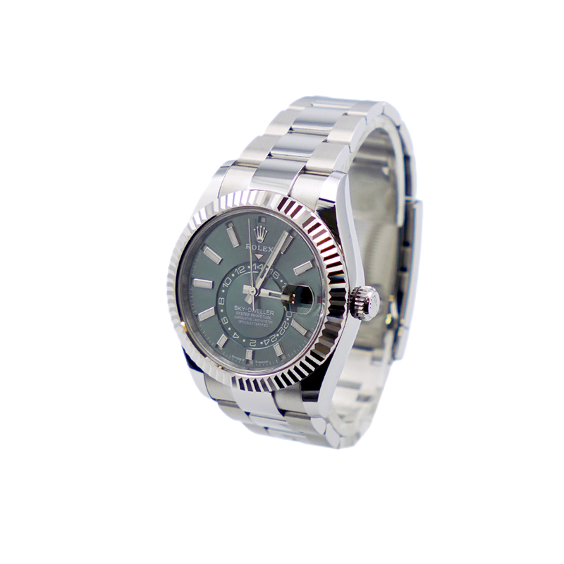 Rolex Sky-Dweller 336934 - Green Dial | Oyster Bracelet