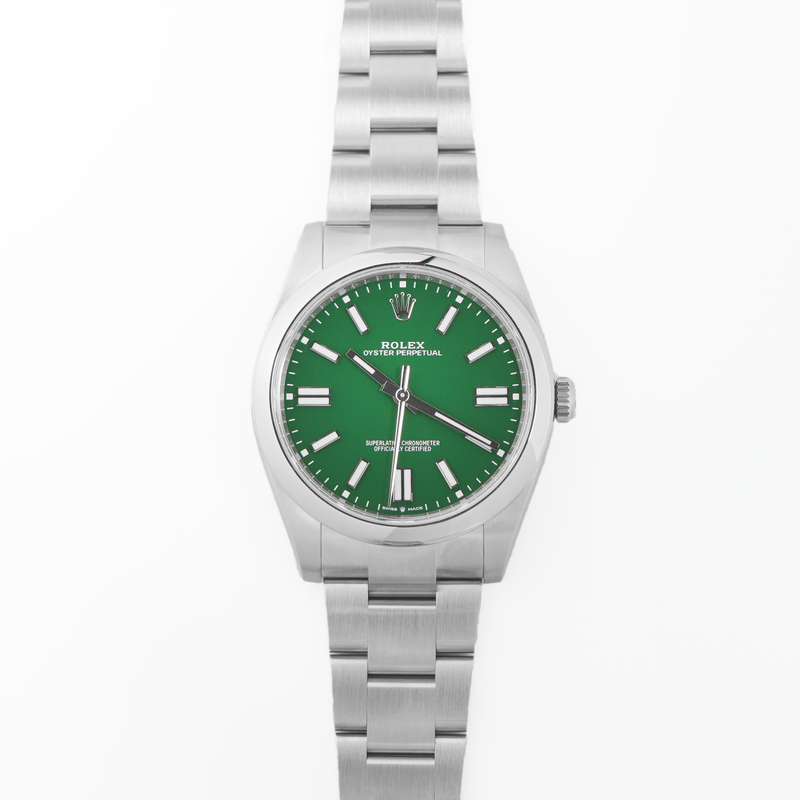 Rolex Oyster Perpetual 41 134300 'Green Dial'