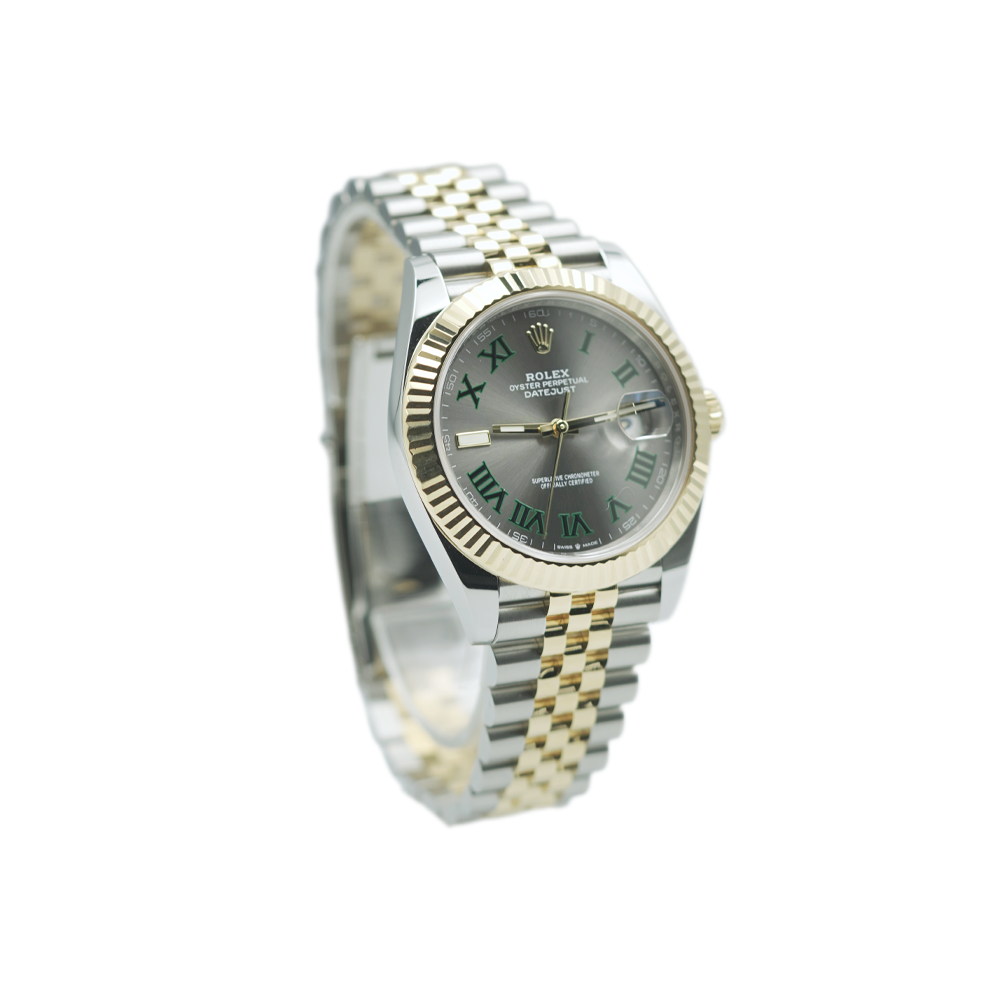 Rolex Datejust 126333 Oystersteel Yellow Gold 'Slate Gray Dial' Jubilee bracelet