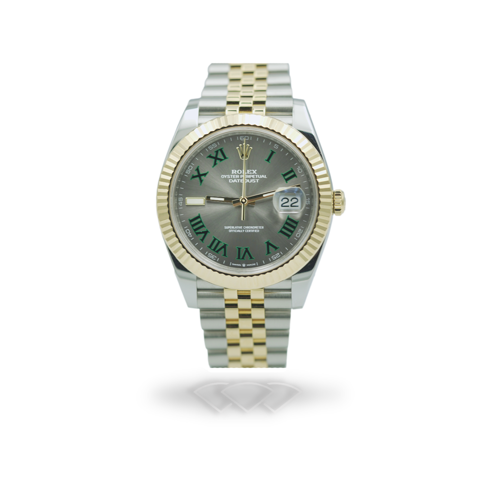 Rolex Datejust 126333 Oystersteel Yellow Gold 'Slate Gray Dial' Jubilee bracelet