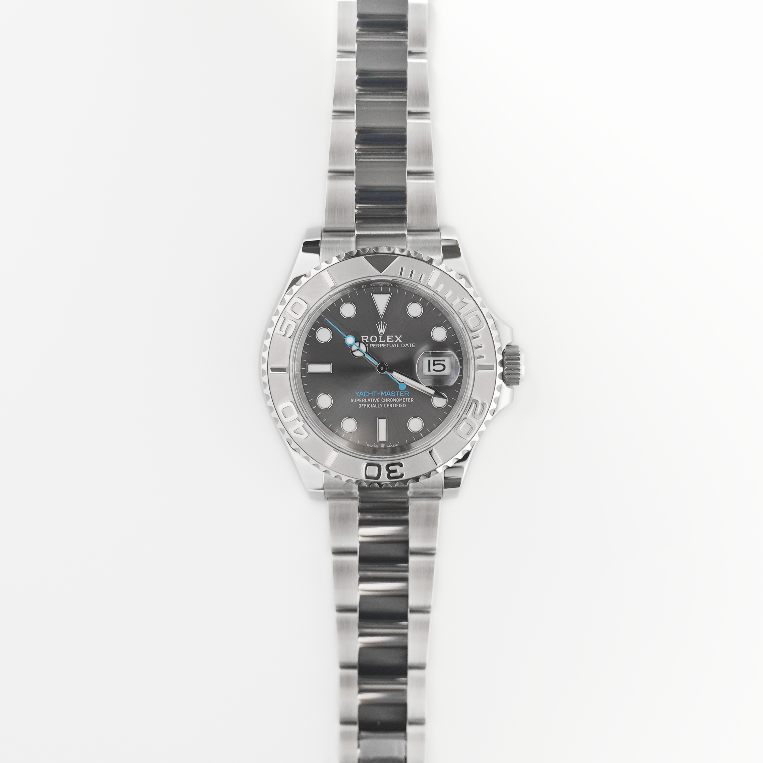 Rolex Yachtmaster 40 Platinum 'Grey Dial' 126622