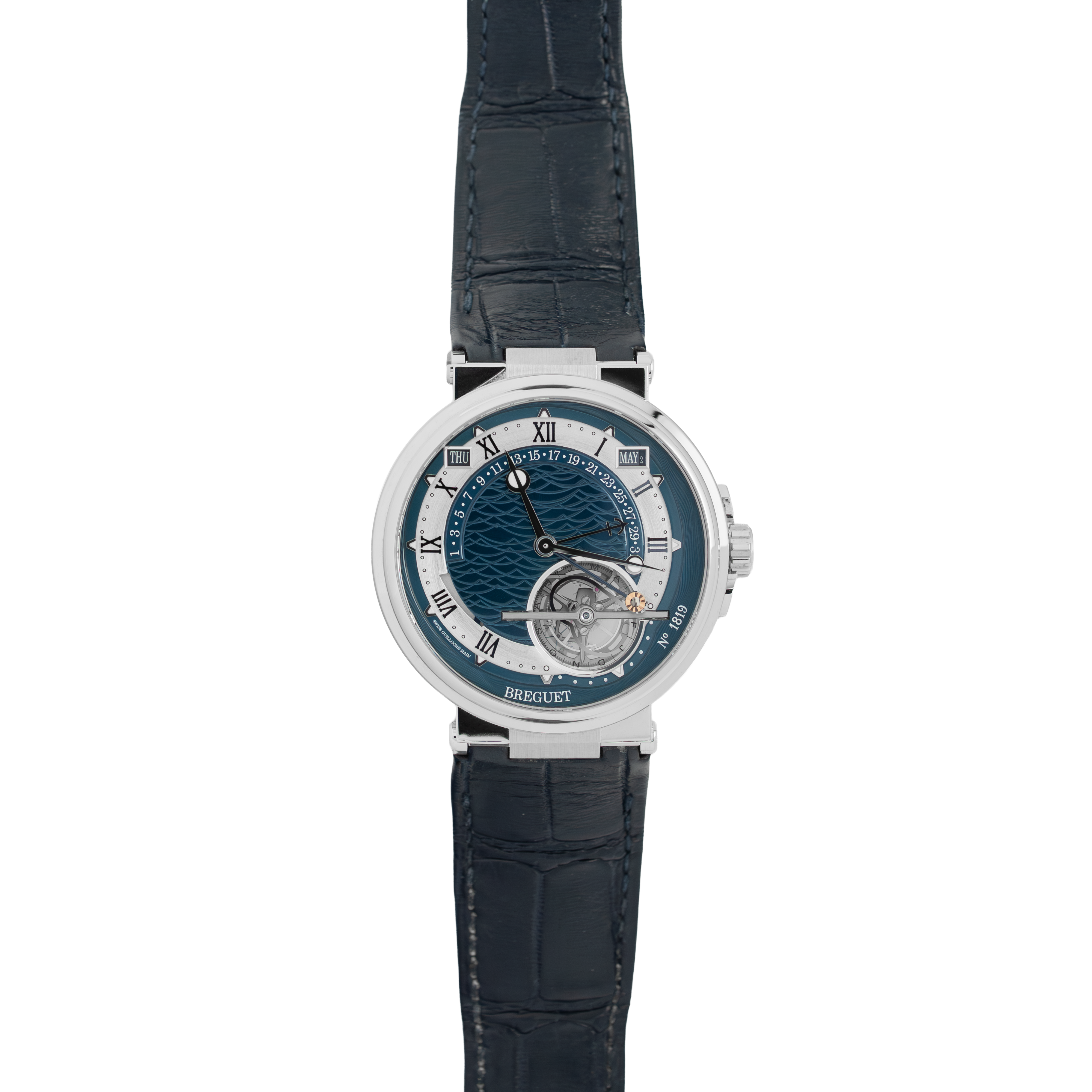 Breguet Marine Tourbillon Equation Marchante 5887PT/Y2/9WV