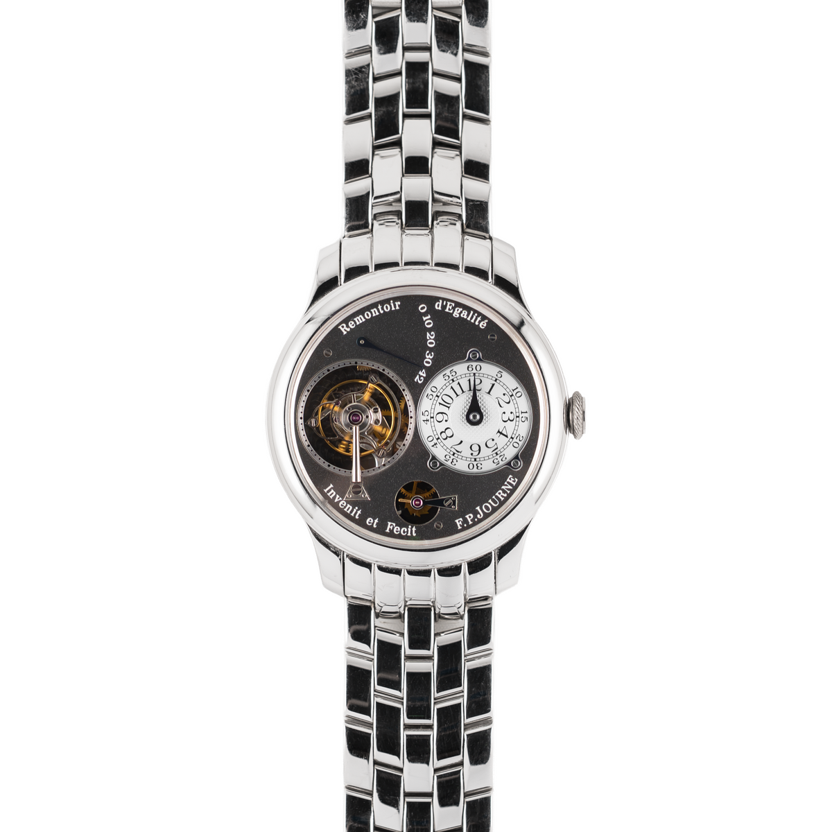 F.P. Journe Tourbillon Souverain Ref. T Platinum Bracelet