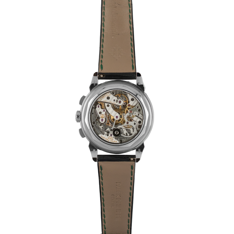 Patek Philippe Grand Complications 5270P-014 Chronograph Perpetual Calendar 'Green Dial'