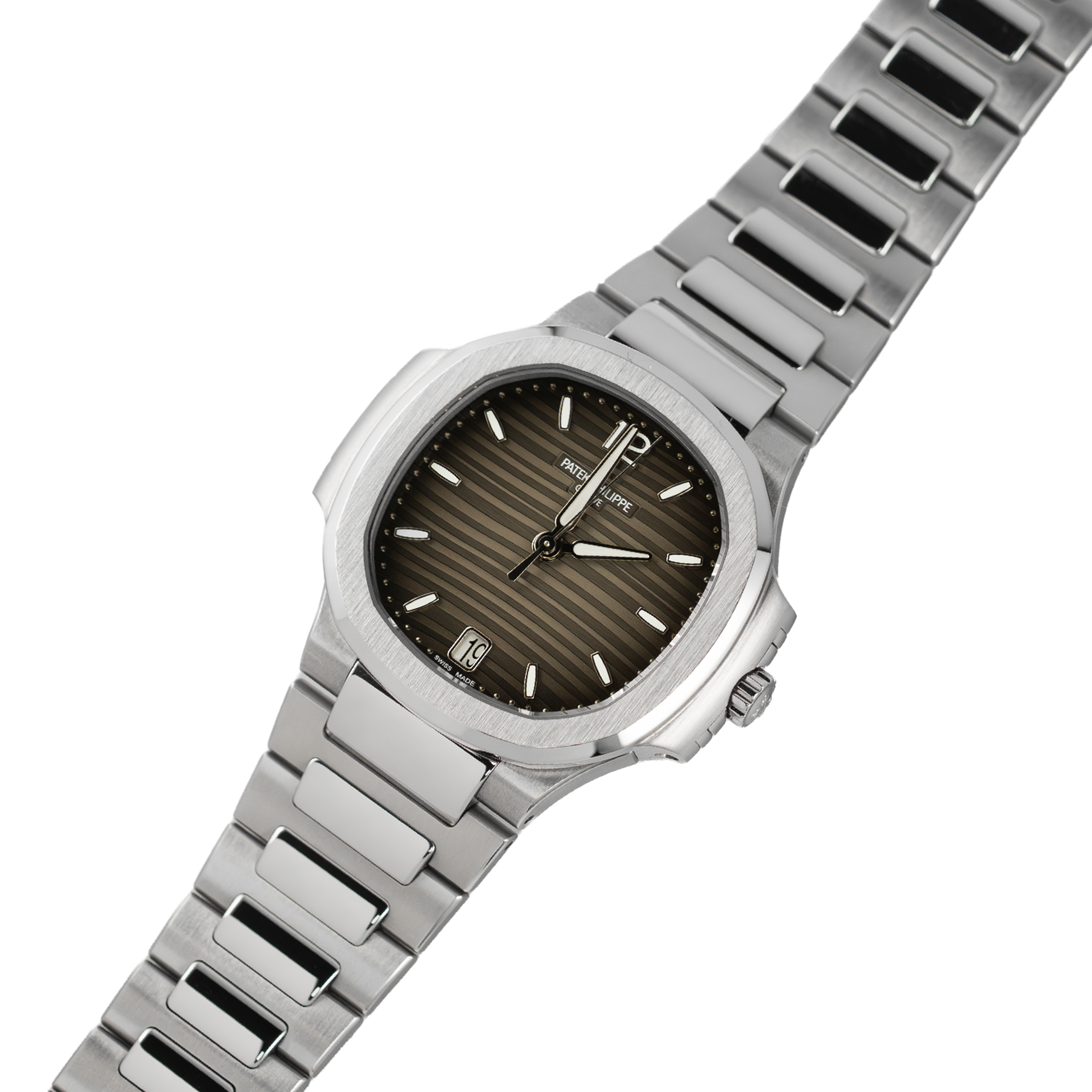 Patek Philippe Nautilus 7118/1A-011 Gray Opaline 35.2mm