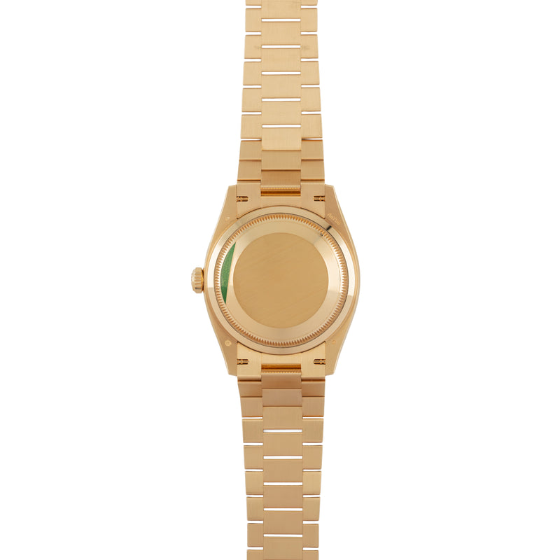 Rolex Day Date 36 128348RBR Gem-Set/Yellow Gold