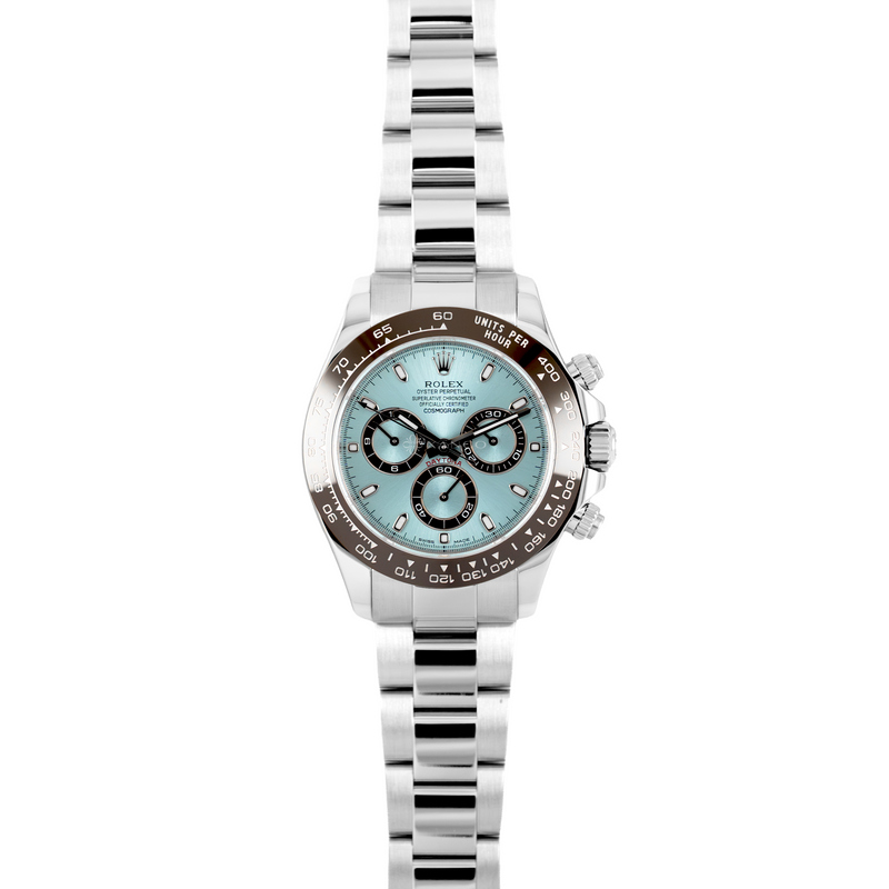 Rolex Daytona Platinum Ice Blue 116506