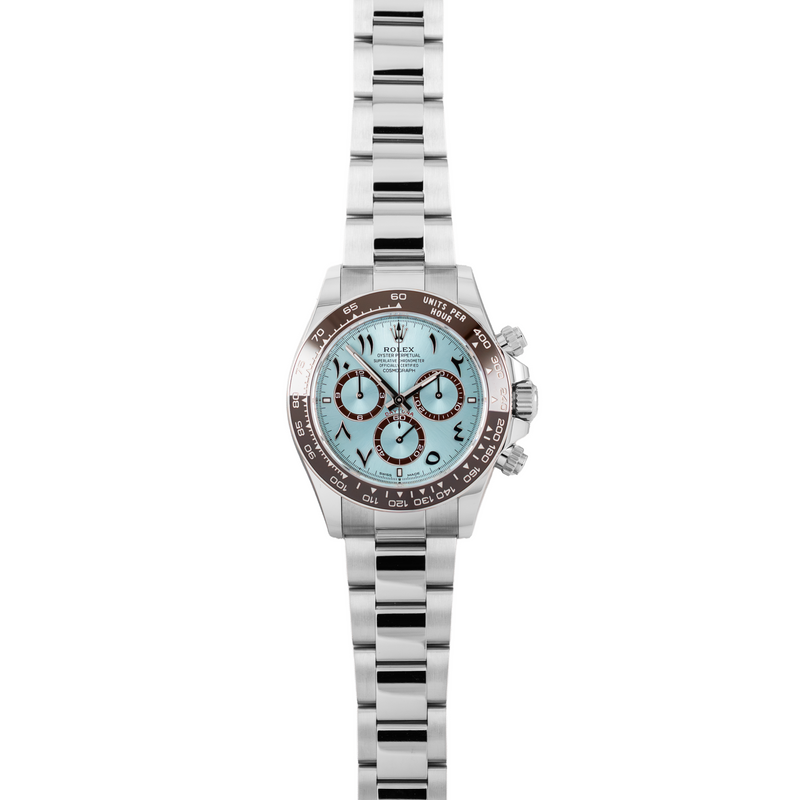 Rolex Cosmograph Daytona 126506 Platinum Ice Blue Arabic Dial