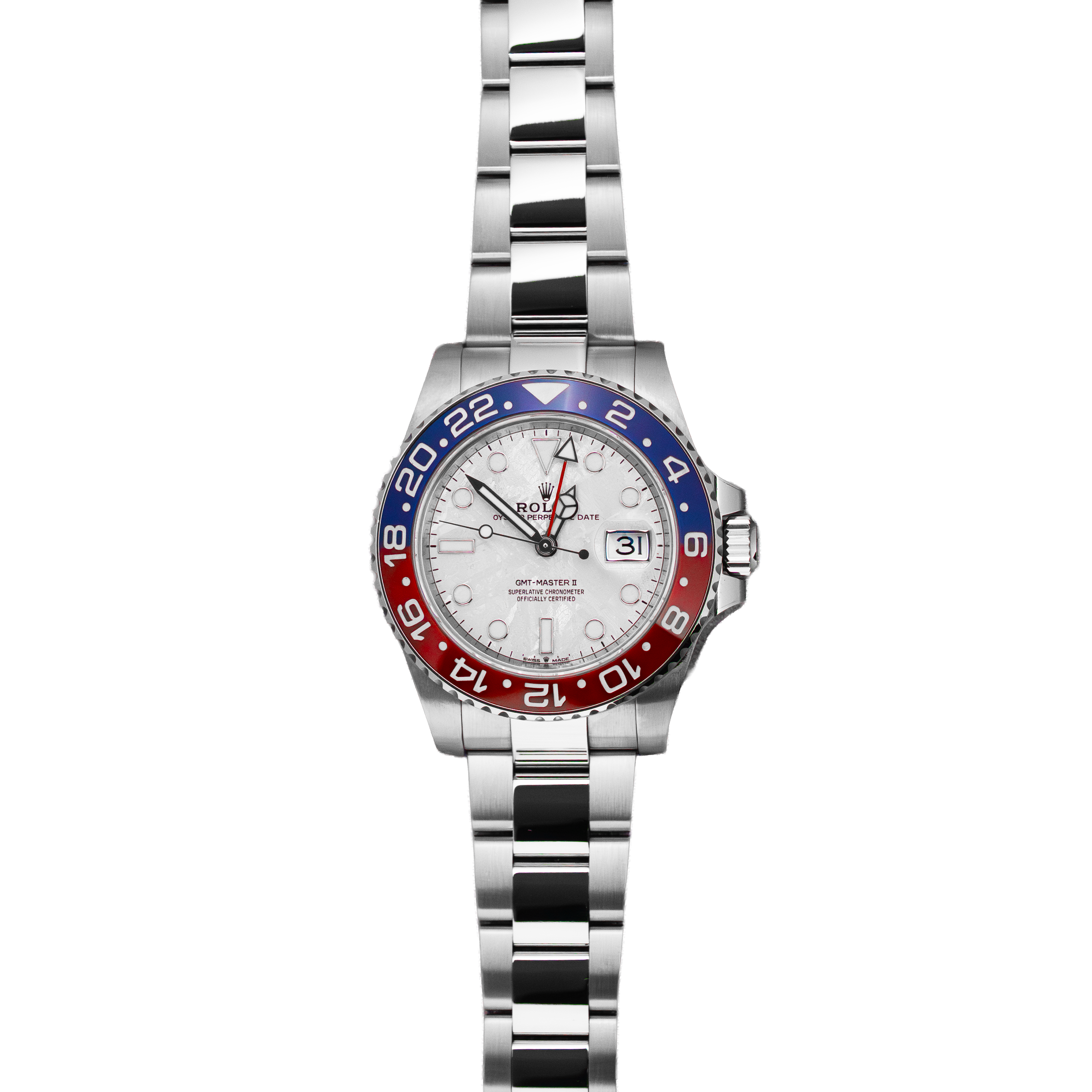 Rolex GMT-Master II 126719BLRO Pepsi Meteorite Dial