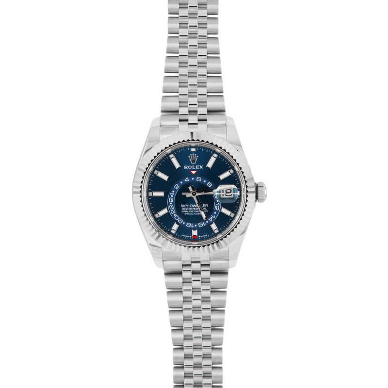 Rolex Sky-Dweller 336934 - Blue Dial - Jubilee Bracelet