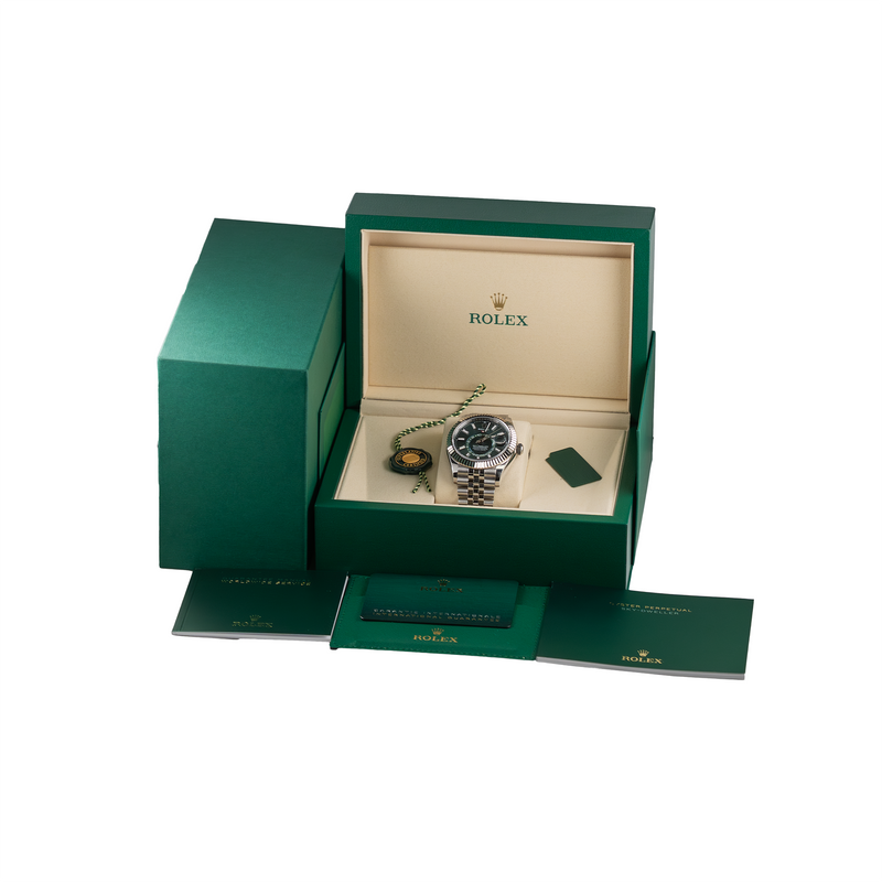 Rolex Sky-Dweller 336934 - Green Dial | Jubilee Bracelet