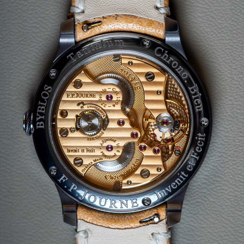 F.P. Journe Chronomètre Bleu Byblos Ref. CB Byblos