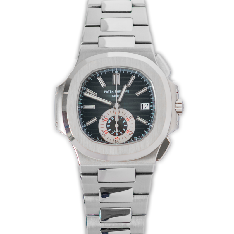 Patek Philippe Nautilus 5980/1A Chronograph Blue Dial