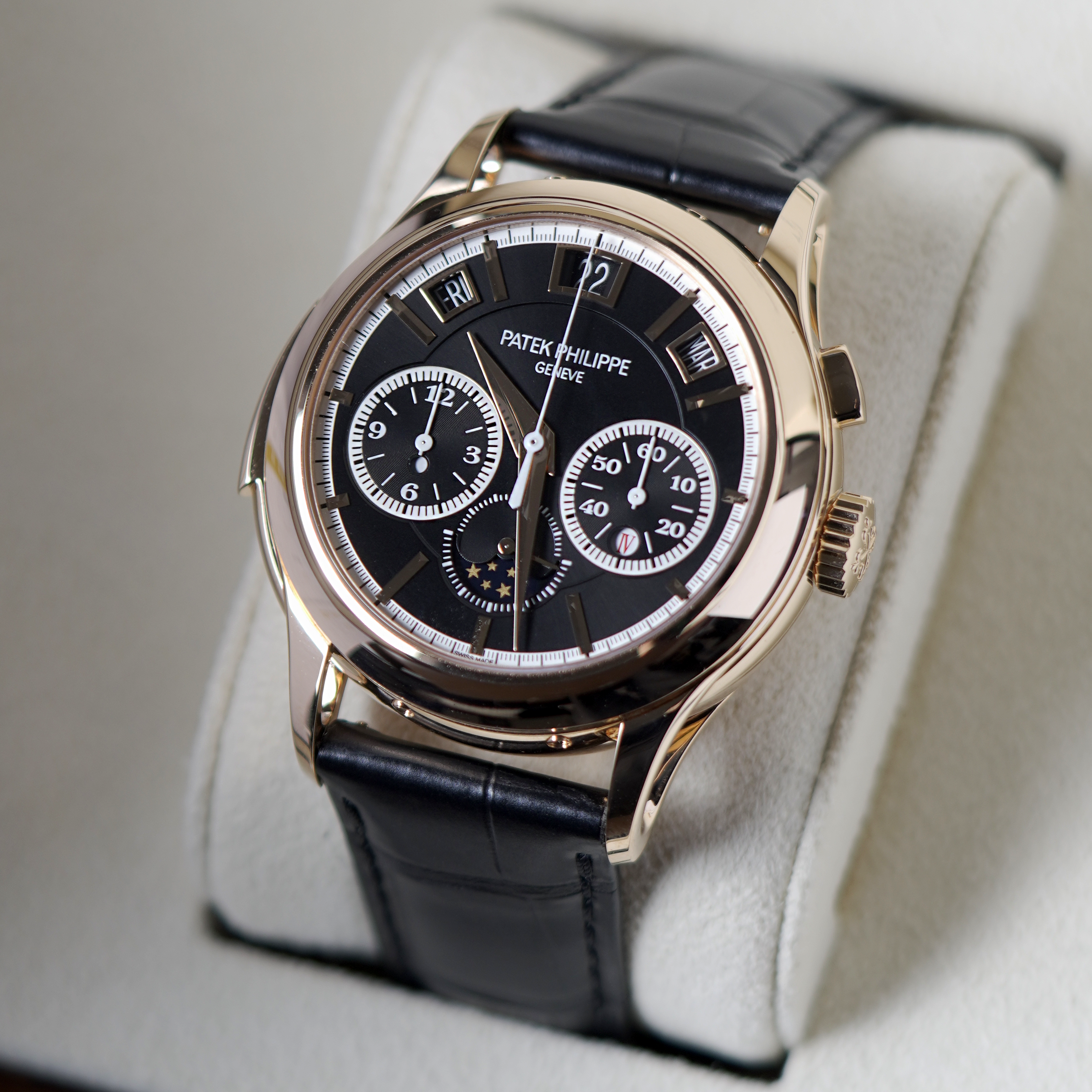 Patek Philippe Grand Complications 'Rose Gold' 5208R-001 'Black' Dial