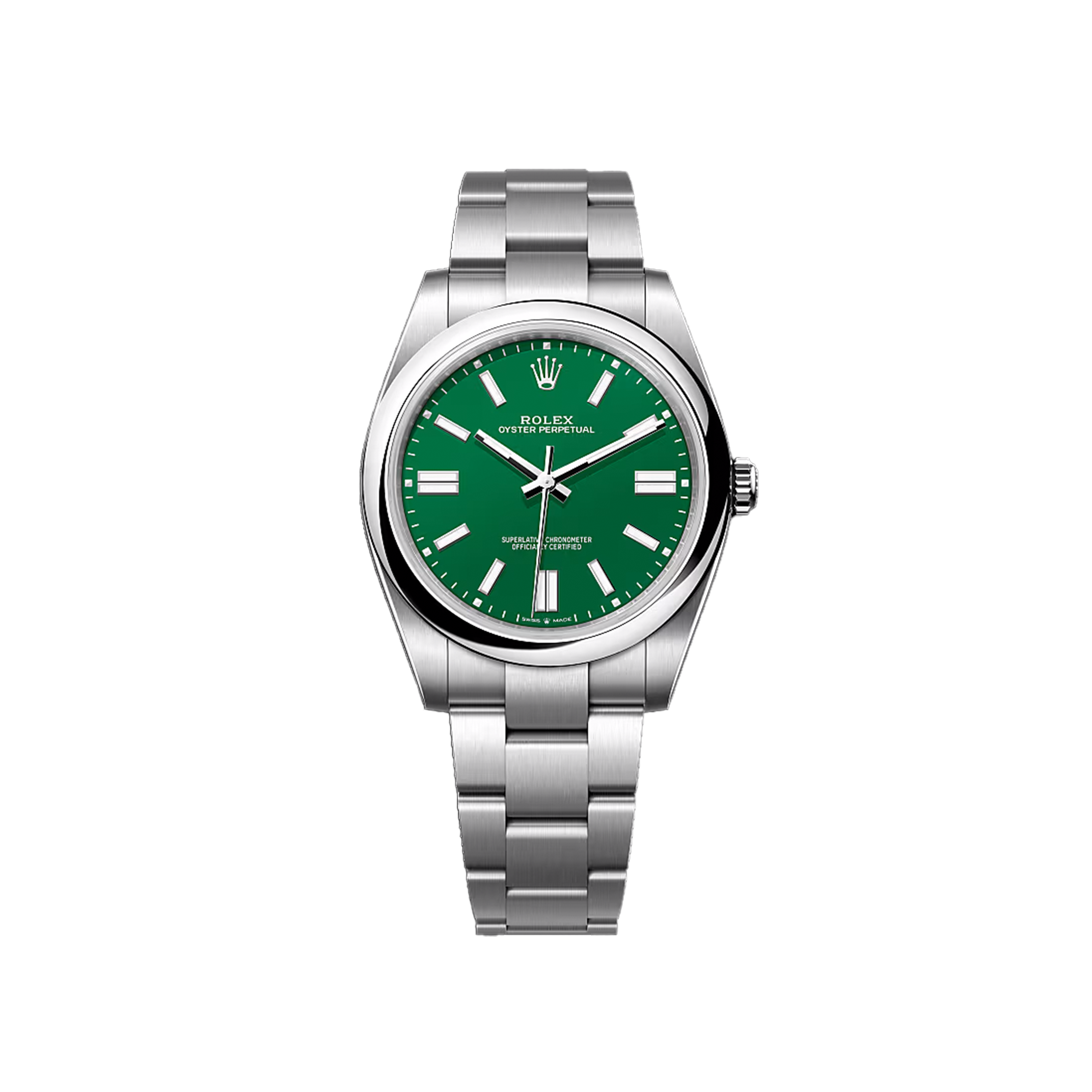 Rolex Oyster Perpeatual 41 124300 'Green Dial'