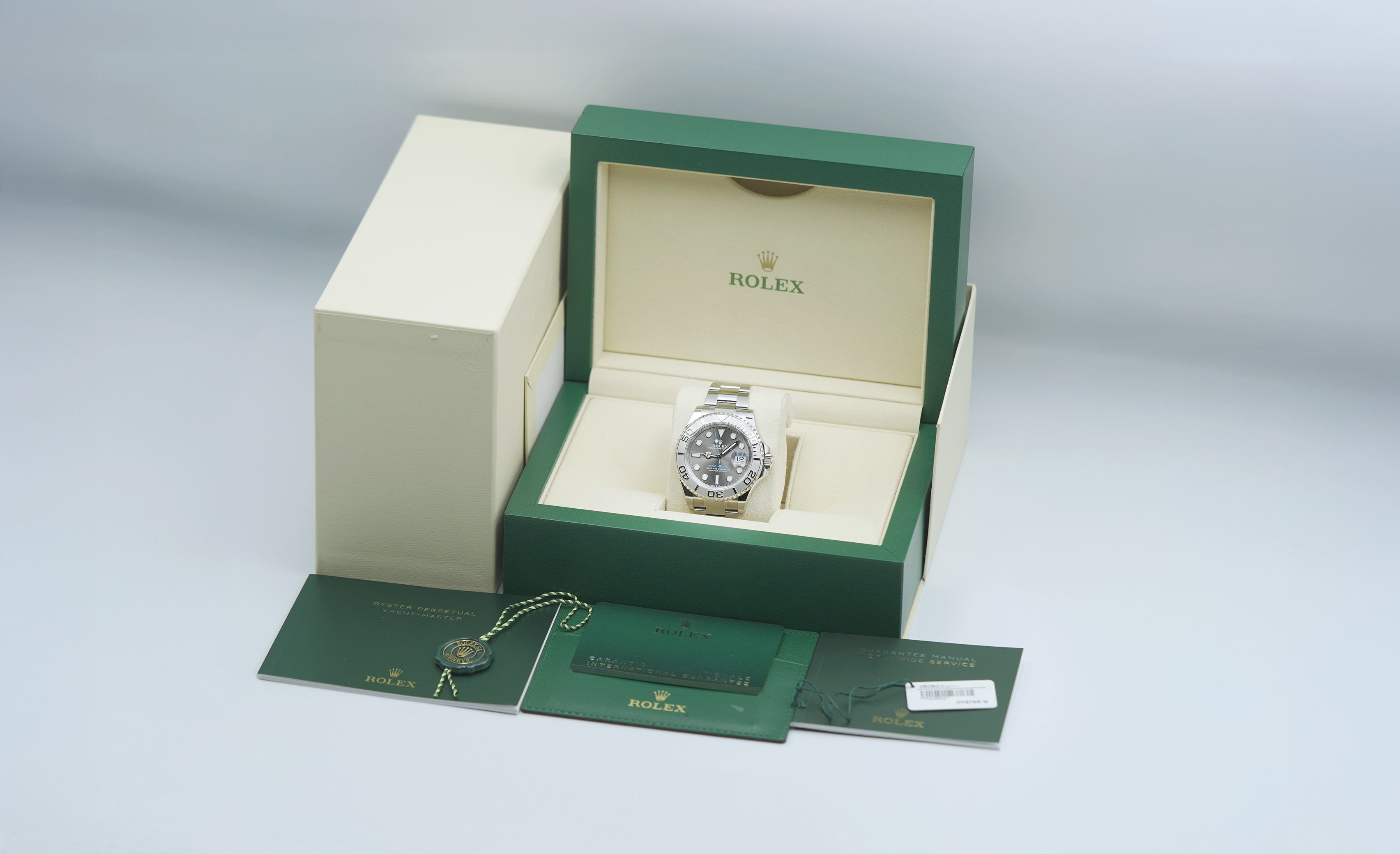 Rolex Yachtmaster 40 Platinum 'Grey Dial' 126622