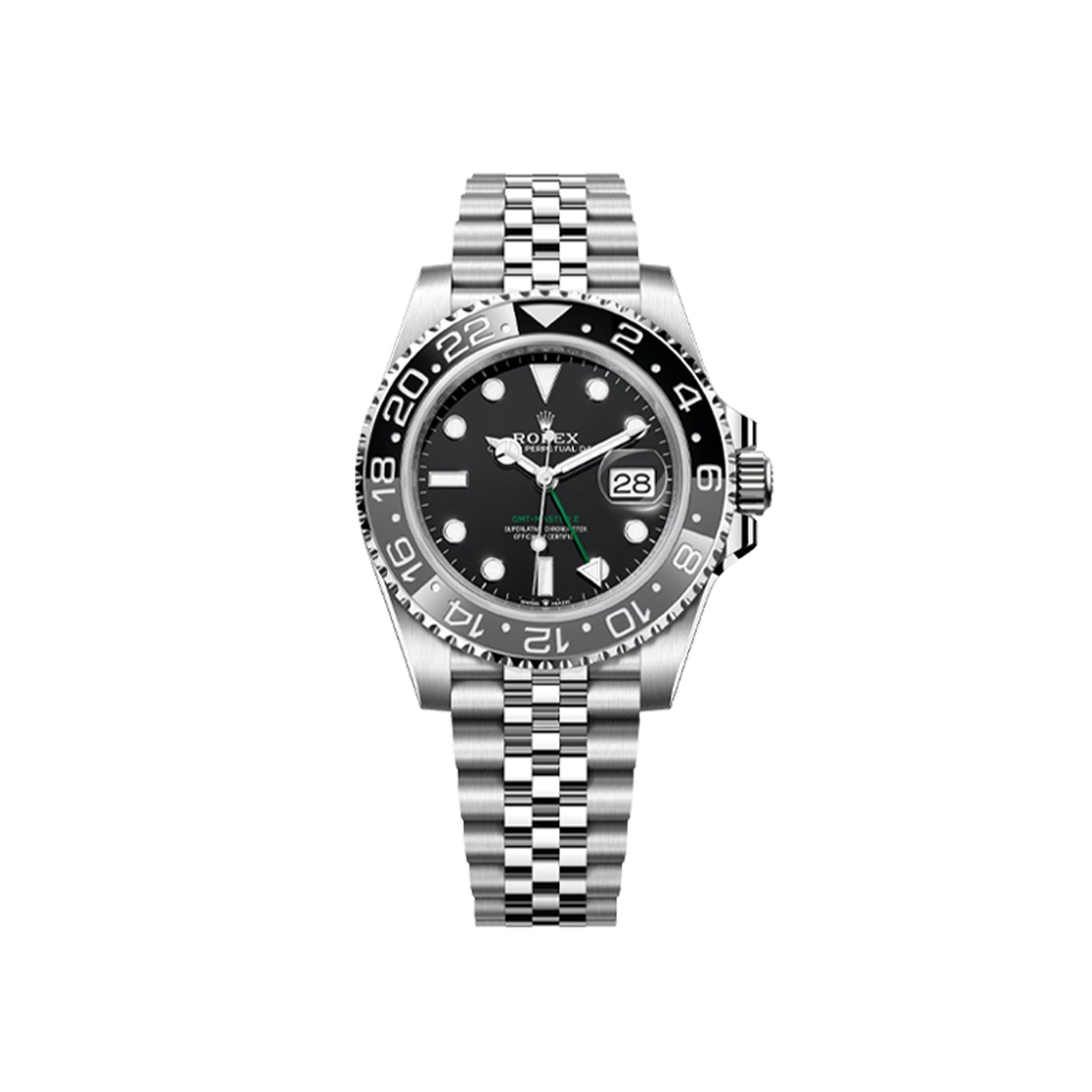 Rolex GMT-Master II 'Bruce Wayne' 126710GRNR Jubilee Bracelet