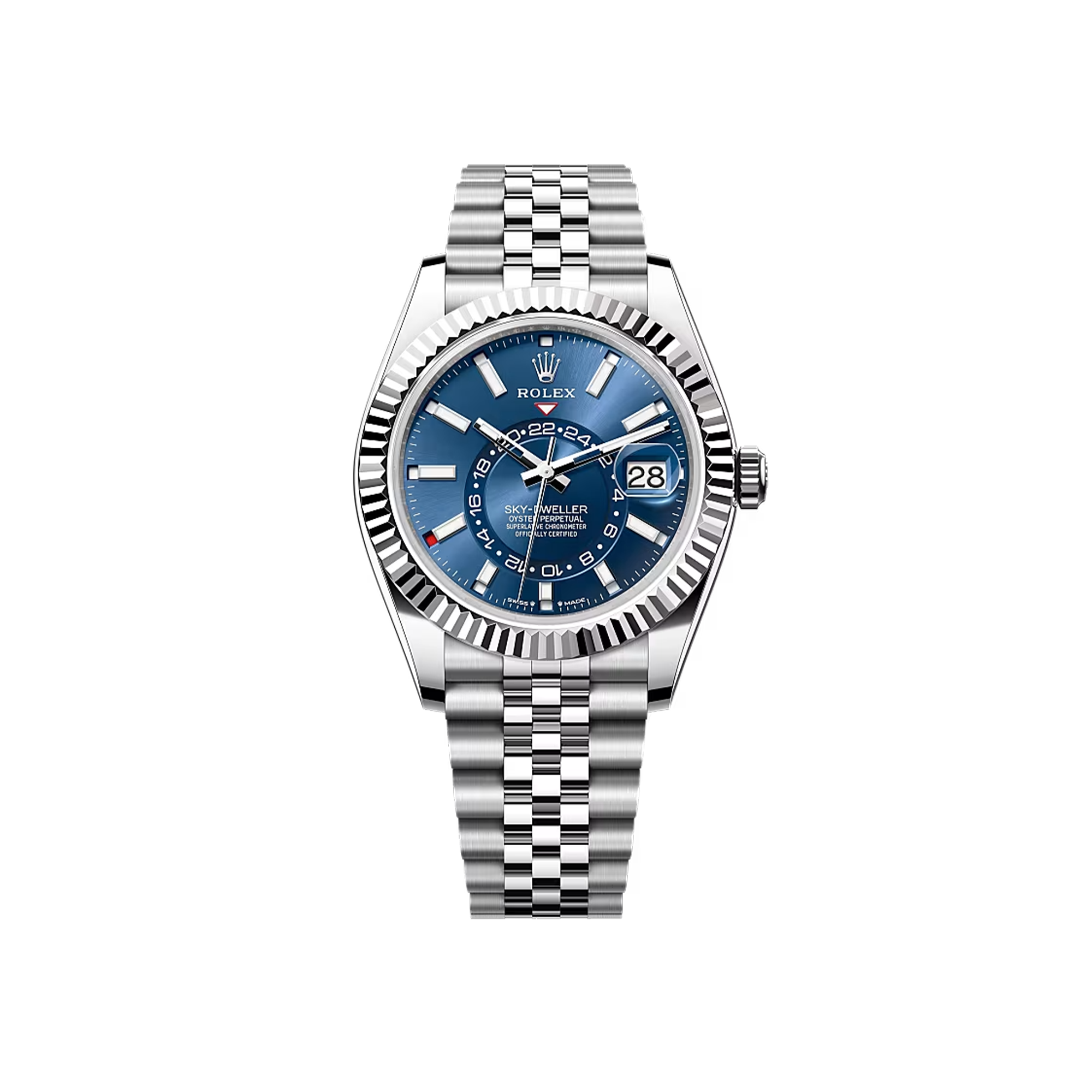 Rolex Sky-Dweller Jubilee 336934 Bright Blue Dial
