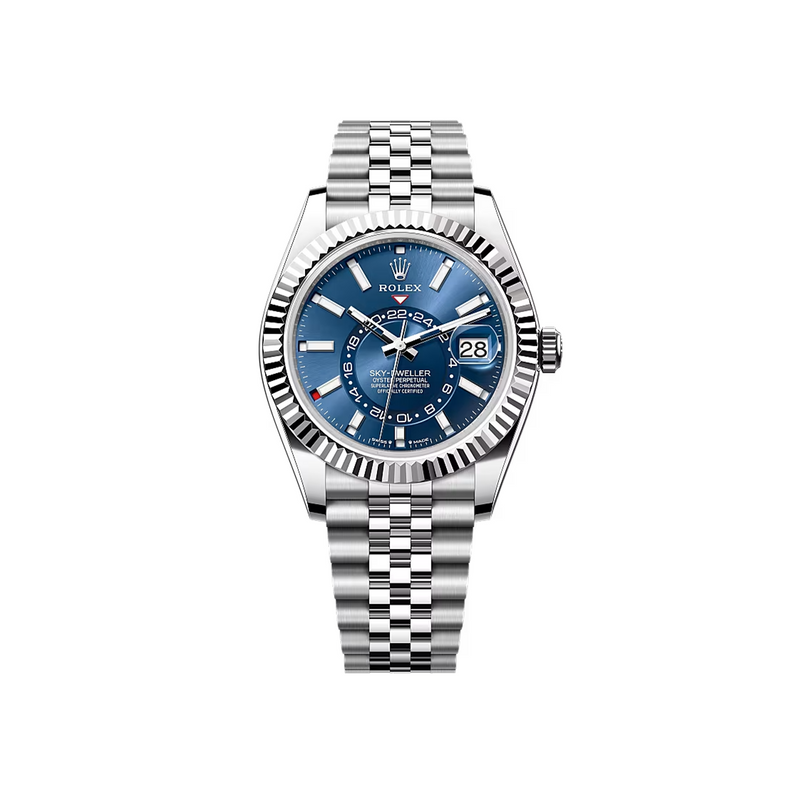 Rolex Sky-Dweller Jubilee 326934 Bright Blue Dial
